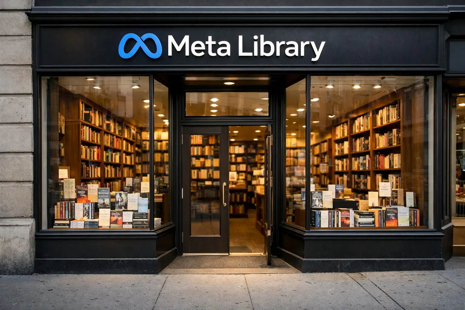 Librairie publicitaire Meta Ad Library permettant de consulter les publicités Facebook et Instagram.